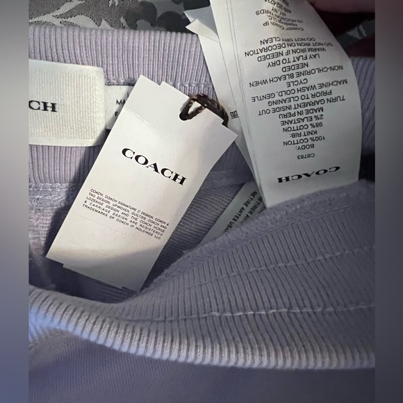 Lilac Coach Essential Joggers - Brand NWT - Picture 6 of 7